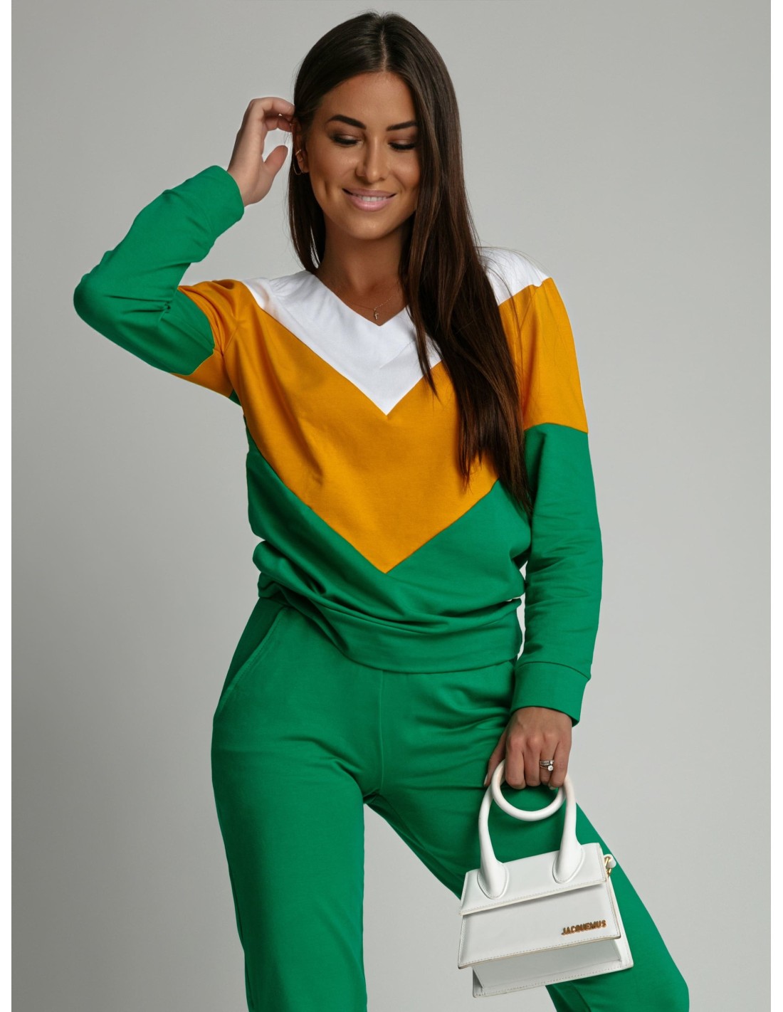 Women\'s green tracksuit set FI581 - Online store - Boutique